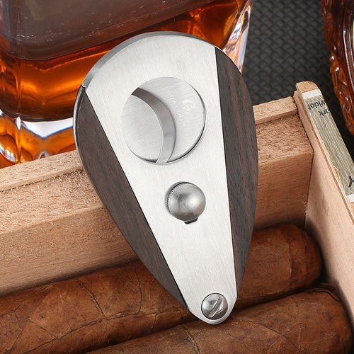 Stainless Steel Cigar Cutter Sharp Cigar Guillotine Scissors Portable
