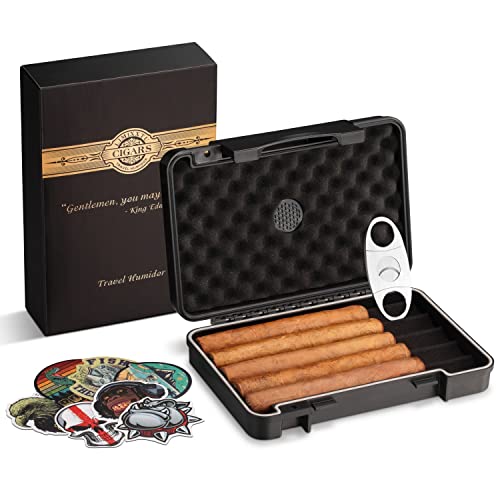 Portable Humidor for Cigars, Waterproof & Airtight Carrying Case-cigar holder-The Distinct Gentlemen