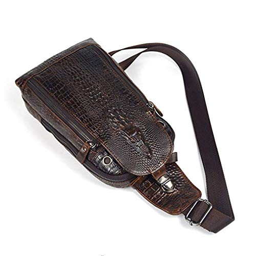 Crocodile Genuine Leather Sling Chest Bag-Bag, case-The Distinct Gentlemen